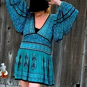 Free People Luna Scarf Tunic size Large